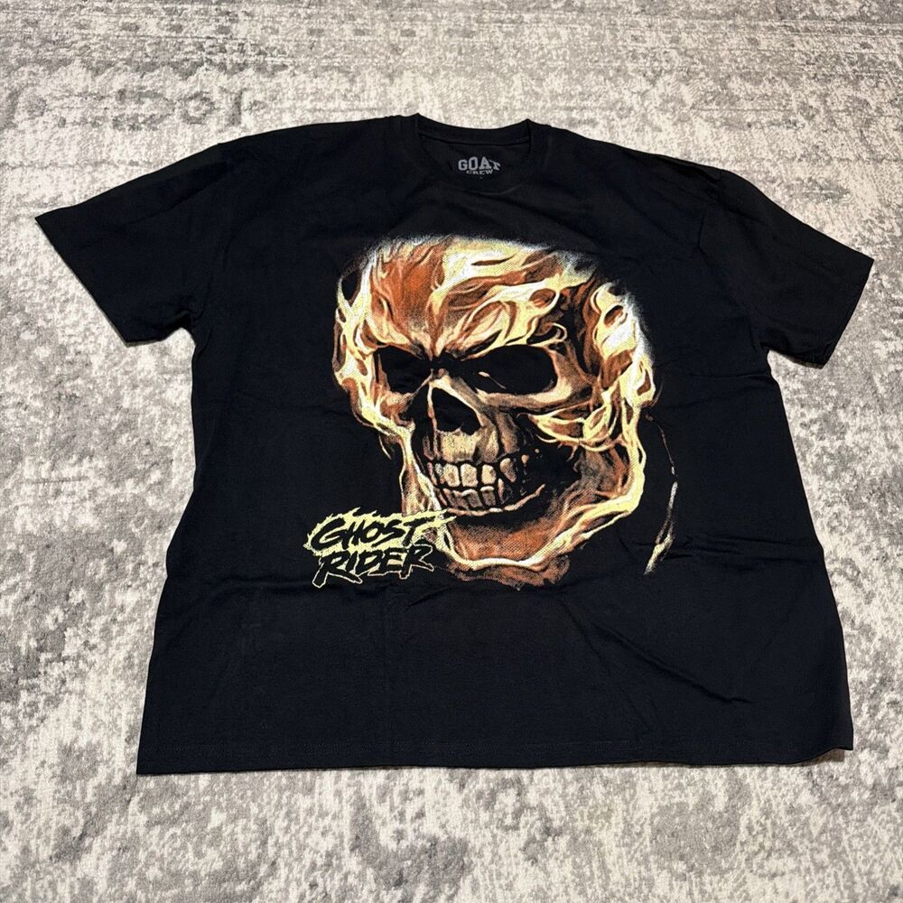 Goat Crew MARVEL GHOST RIDER HEAVYWEIGHT T-SHIRT XL